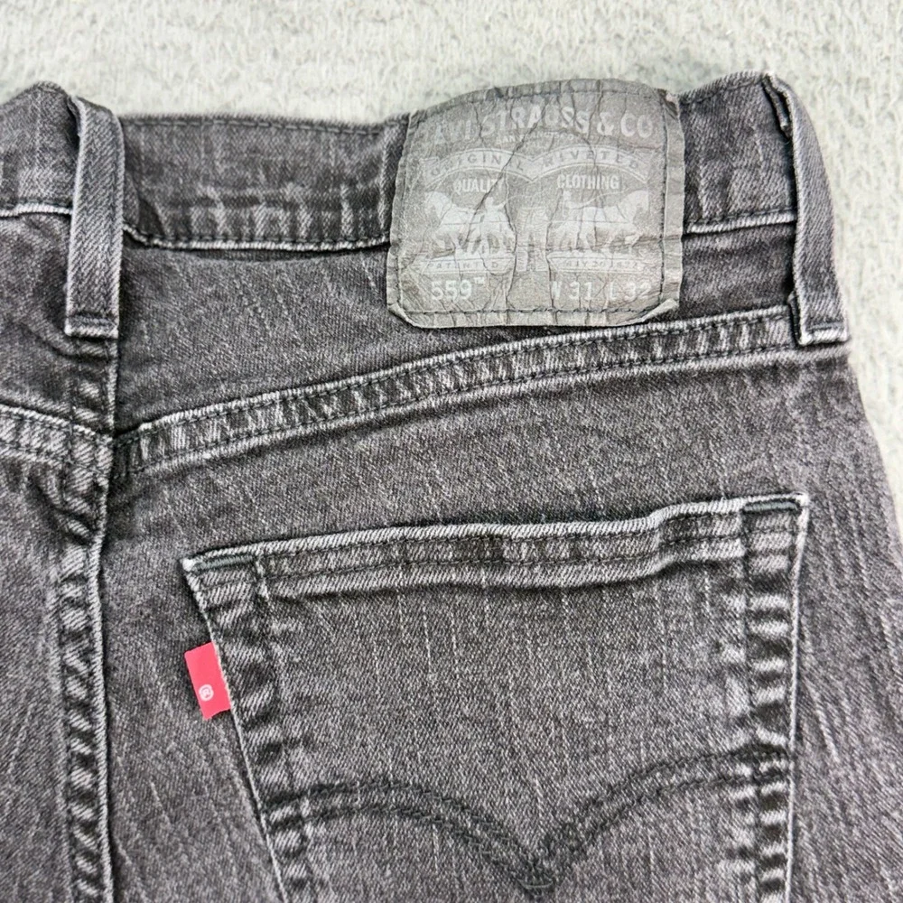 Levi's 559 Relaxed Straight Jeans Mens‎ 31x32 Gray WaterLess Denim 00559-0239